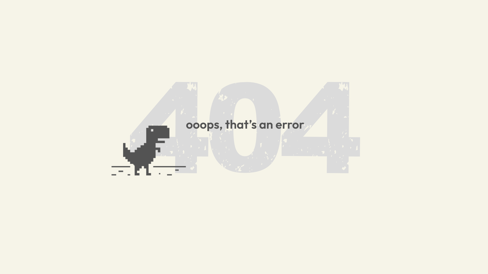 Pagina 404: l'errore che chiunque conosce