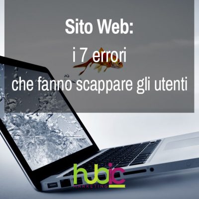 Sito Web 7 Errori