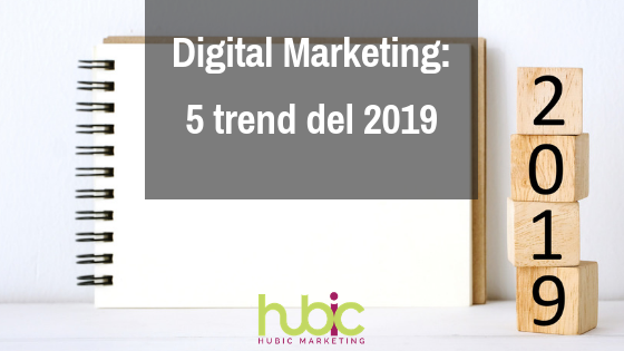 Digital Marketing 5 Trend 2019