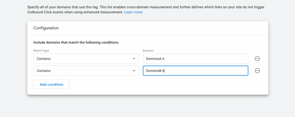 Cross Domain Tracking